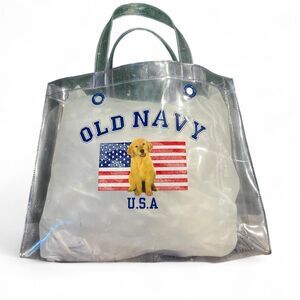 Y2K cute puppy tote bag